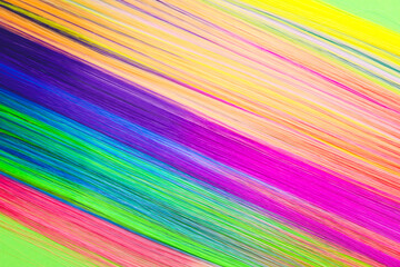 Colorful hair strands as background