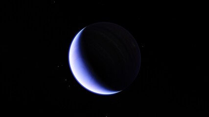 Cosmic landscape, beautiful science fiction wallpaper with endless deep space. 3D render