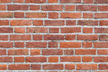 Photo of an old brick wall close up shot  - Powered by Adobe