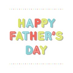 Father's Day greeting design