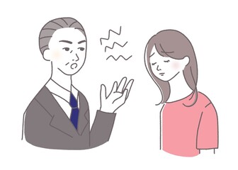 パワハラ　パワーハラスメント　叱責　激怒　職場　オフィス