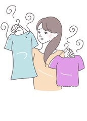 洗濯物　臭う　生乾き　部屋干し　半乾き