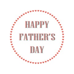 Father's Day greeting design