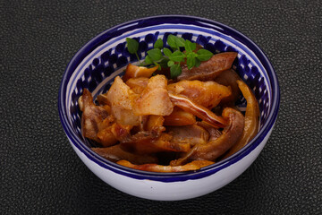 Pork ear snack