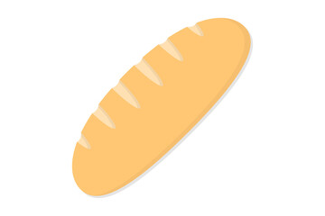 Bread icons flat style. Vector eps10