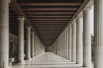 Colonnes grecques Athènes Grèce