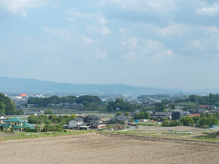 Obraz premium 日本の田舎の風景