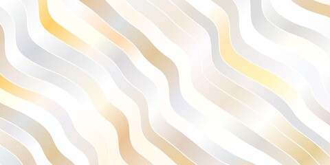 Light Orange vector layout with curves. Colorful illustration with curved lines. Pattern for booklets, leaflets.