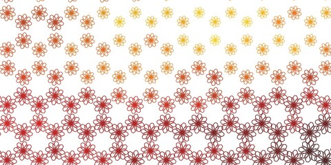 Light Brown vector background with wry lines.