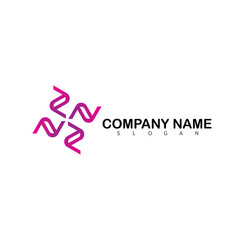 Fototapeta premium Flower Logo Beauty Design Element Icon