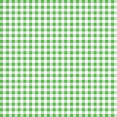 Green and white pattern. Texture from squares for - plaid, tablecloths, clothes, shirts, dresses, paper and other textile products.