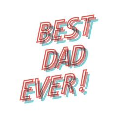 Father's Day greeting design
