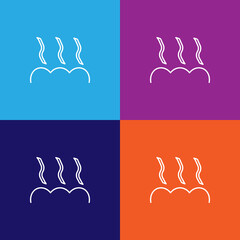 Seafood, laminaria icon. Element of asian cuisine illustration. One of the collection icons for websites, web design, mobile app