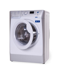 washing machine isolated on white background