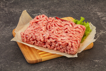 Minced meat - pork and beef