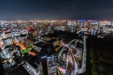 東京カレッタ汐留からの夜景