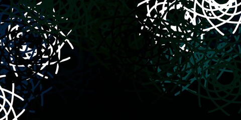 Light Green vector template with abstract forms.