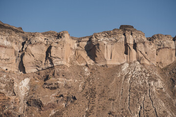 Fototapeta premium Roche Santorini Grèce