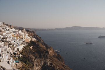 Vue sur la mer Santorini Grèce