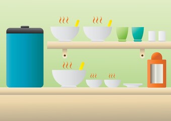 Kitchenware equipment
