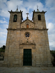 Fototapeta na wymiar Monastery of Oliveira Santa Maria, in the north of Portugal