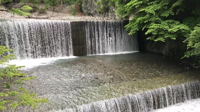 岐阜県青木川の滝