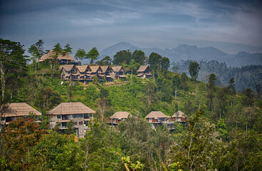 village in the mountains