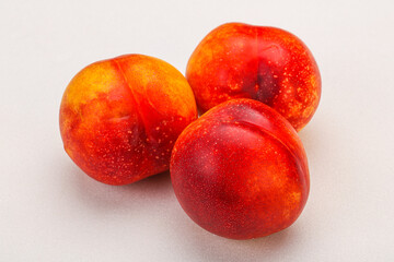 Ripe sweet tasty Nectarine fruit