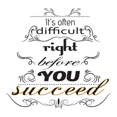 Success quote