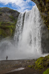 Skogafoss waterfall