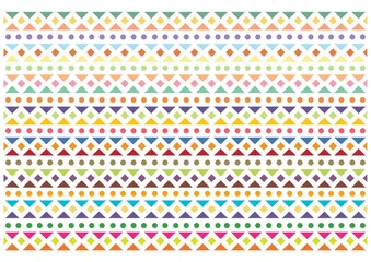 Geometric pattern background