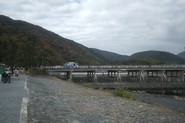 Fototapeta na wymiar 嵐山　渡月橋
