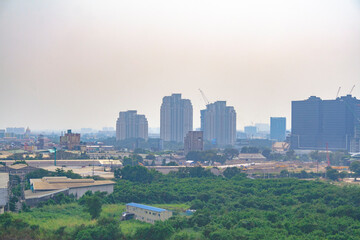 Fototapeta na wymiar Metro Manila, Philippines landscape