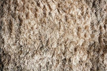 Clean gray carpet texture. Top view gray carpet texture detail .