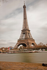 The Eiffel Tower in Paris, France