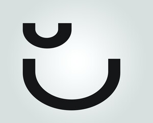 creative concept u logo designs