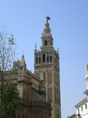 Giralda, Clocktower and landmark of Sevilla, Andalusia, Spain