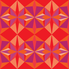 Abstract seamless colourful pattern geometric backgrounds vector design