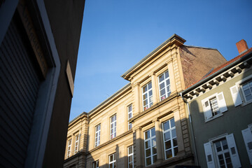 Fototapeta na wymiar Karlsruher Gebäude