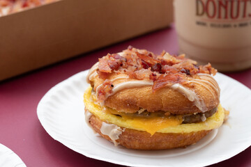 Sandwich donut