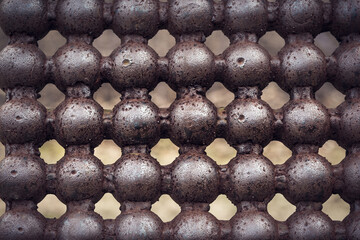 Metal background - round shapes