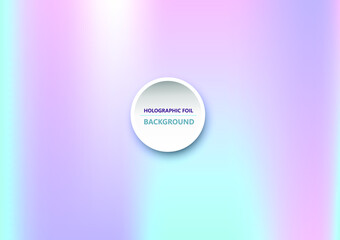 Abstract bright wavy holographic background for trendy design