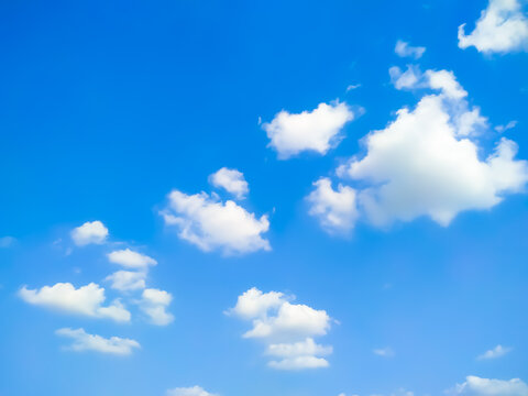 Sky with clouds weather nature cloud blue. © Naimodin Miya Dhobi