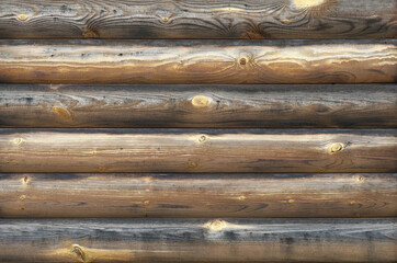 Old wood horizontal texture for brown background