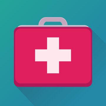Trousse de premiers secours (flat design)