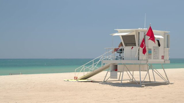 Fort Lauderdale Beach lifeguard tower 6k prores