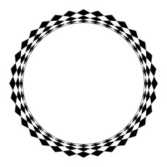 circle geometric abstract black white for background, art line black white spiral optical for hypnotic wallpaper, geometry polygonal pattern with connected graphic line, optical graphic distorted wavy