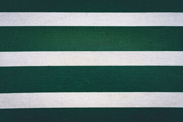 White and green line cloth. Green and white fabric pattern. Suitable for creating a background.