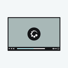 video player for web vector