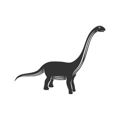 Brontosaurus logo design vector. Icon Symbol. Template Illustration